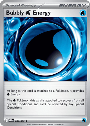 Bubbly Water Energy card image