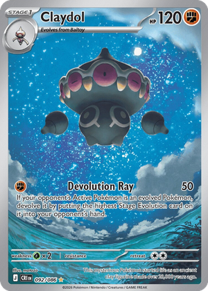 Claydol card image