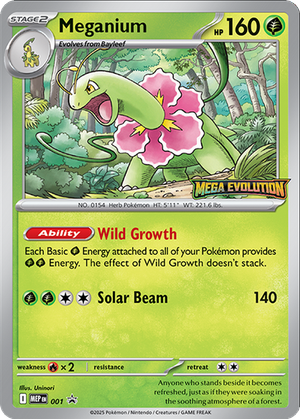 Meganium card image