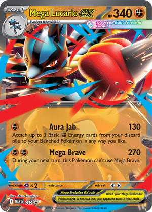 Mega Lucario ex card image