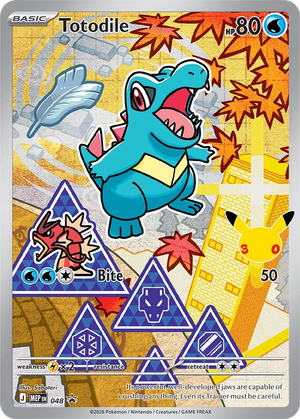 Totodile card image