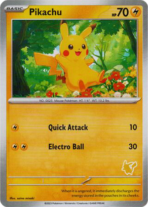 Pikachu card image