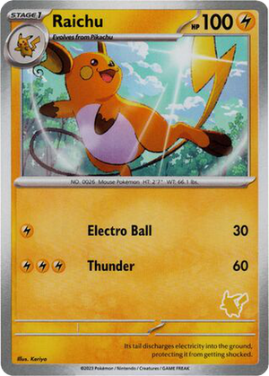 Raichu card image