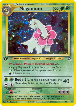 Meganium card image