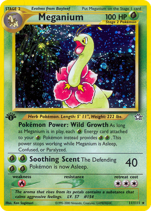 Meganium card image