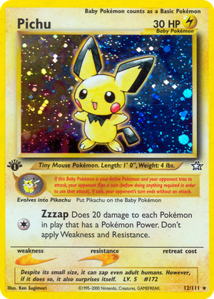 Pichu card image