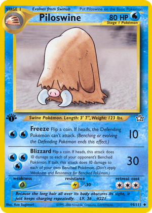 Piloswine card image