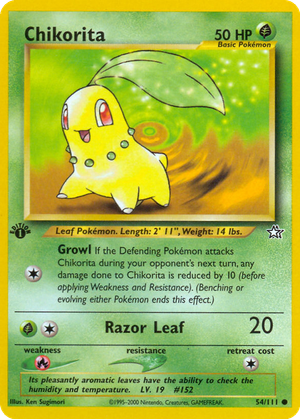 Chikorita card image