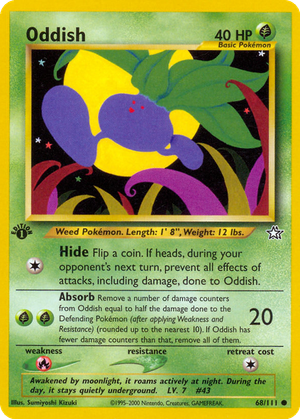 Oddish card image