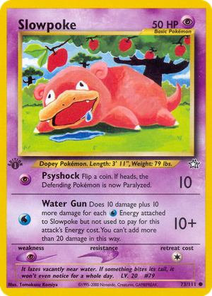 Slowpoke card image