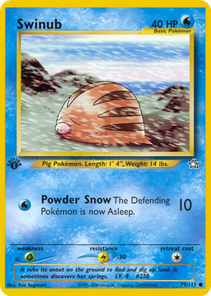 Swinub card image
