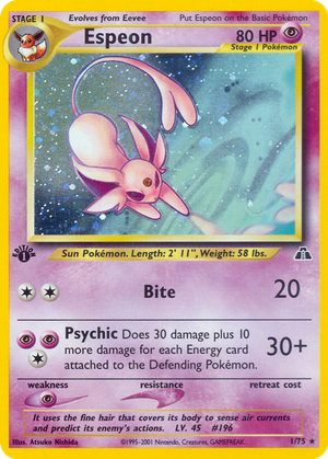 Espeon card image