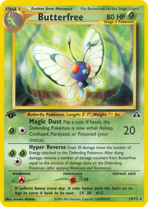 Butterfree card image