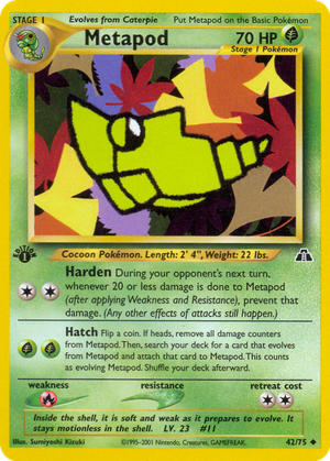 Metapod card image