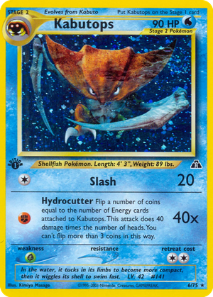 Kabutops card image