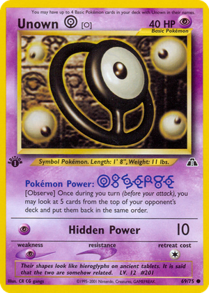 Unown [O] card image