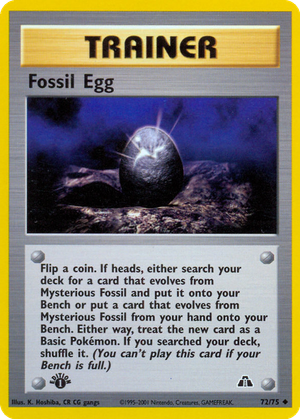 Fossil Egg card image