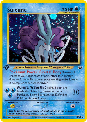 Suicune card image