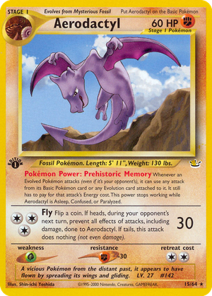 Aerodactyl card image