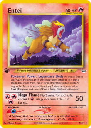 Entei card image