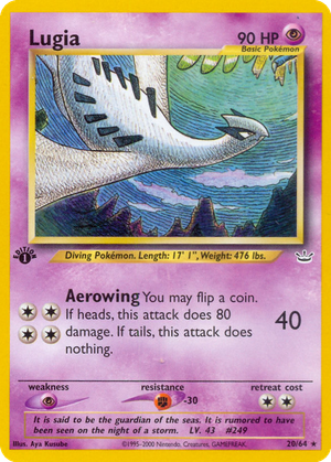 Lugia card image