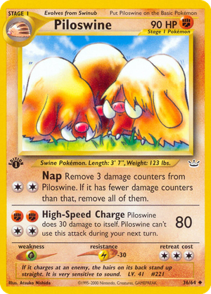 Piloswine card image