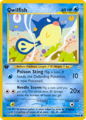 Qwilfish card image