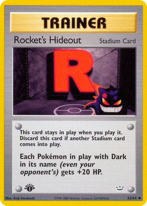 Rocket's Hideout card image