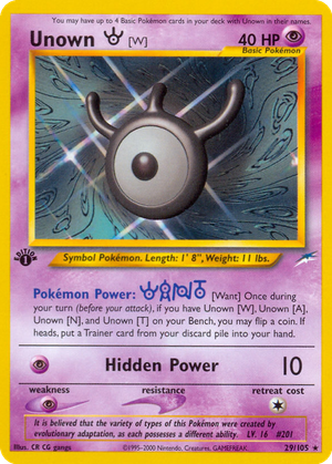 Unown [W] card image