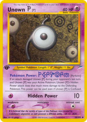 Unown [P] card image