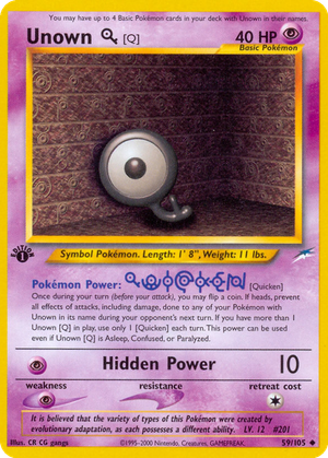 Unown [Q] card image