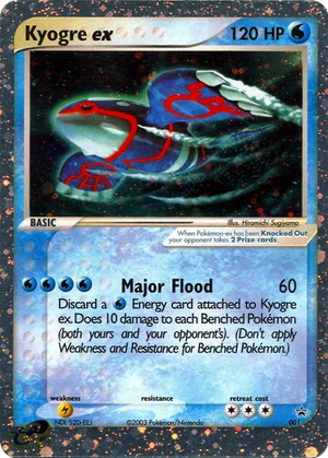 Kyogre ex card image
