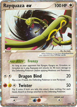 Rayquaza ex card image