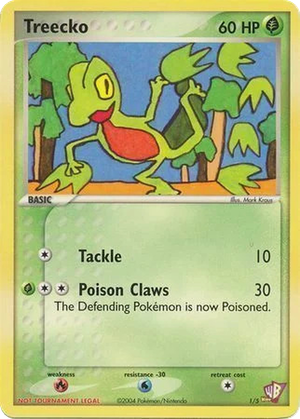 Treecko card image