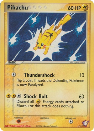 Pikachu card image