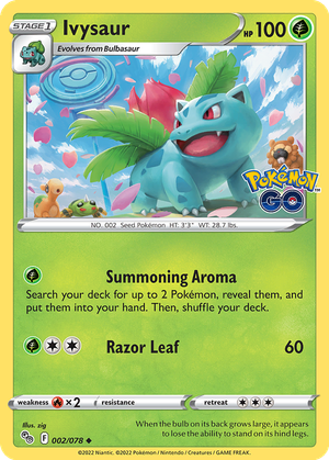 Ivysaur card image
