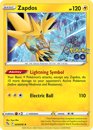 Zapdos card image