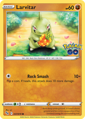 Larvitar card image