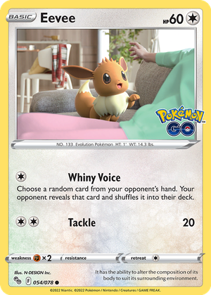 Eevee card image