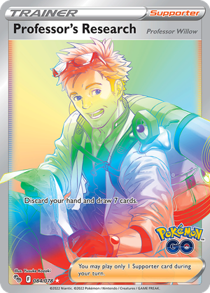 Professor's Research (Professor Willow) card image
