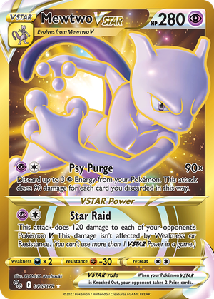 Mewtwo VSTAR card image