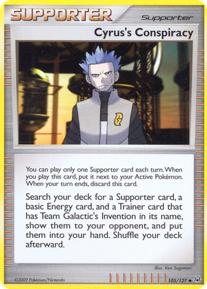 Cyrus's Conspiracy card image
