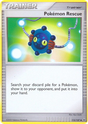 Pokémon Rescue card image