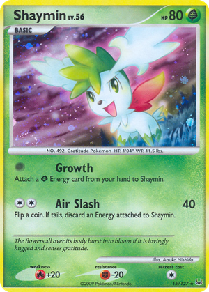 Shaymin card image