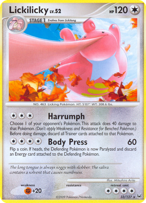 Lickilicky card image