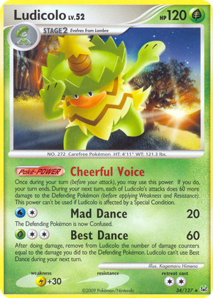 Ludicolo card image