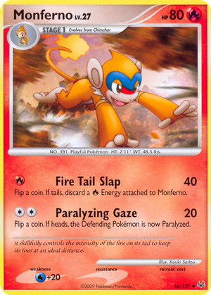 Monferno card image