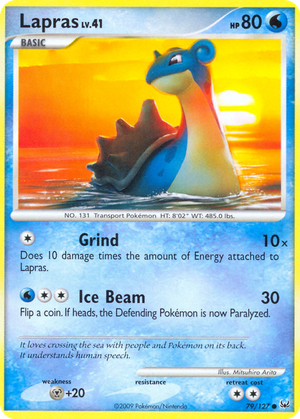 Lapras card image