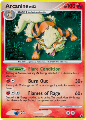 Arcanine card image