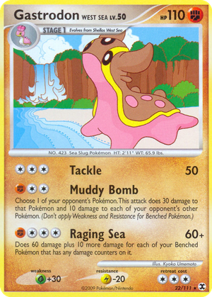 Gastrodon (West Sea) card image